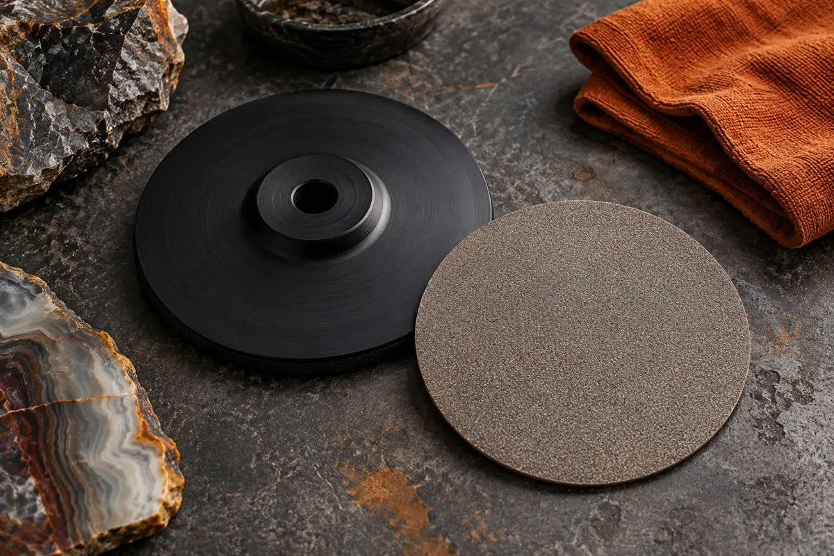 Editorial illustration for Flat Lap Disc Slipping or Off-Center? Mounting Checks