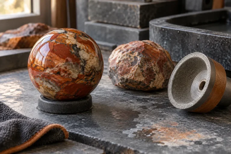 How Lapidary Sphere Machines Work: Cups, Grit and Setup