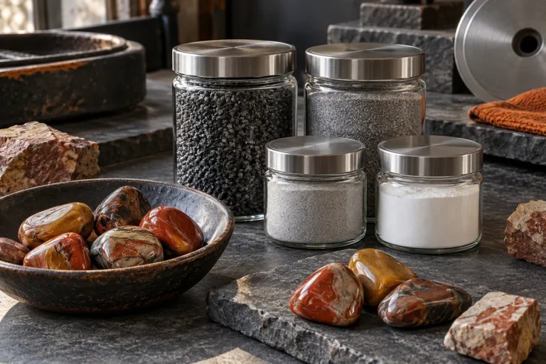 Rock Tumbler Grit Explained: Grades, Kits and Batch Costs
